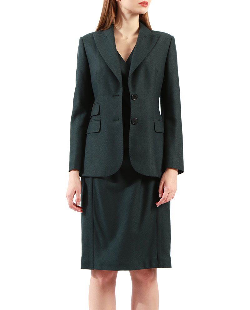 Womens Tailored Dress Suits Formal Dress With Jacket for Sale